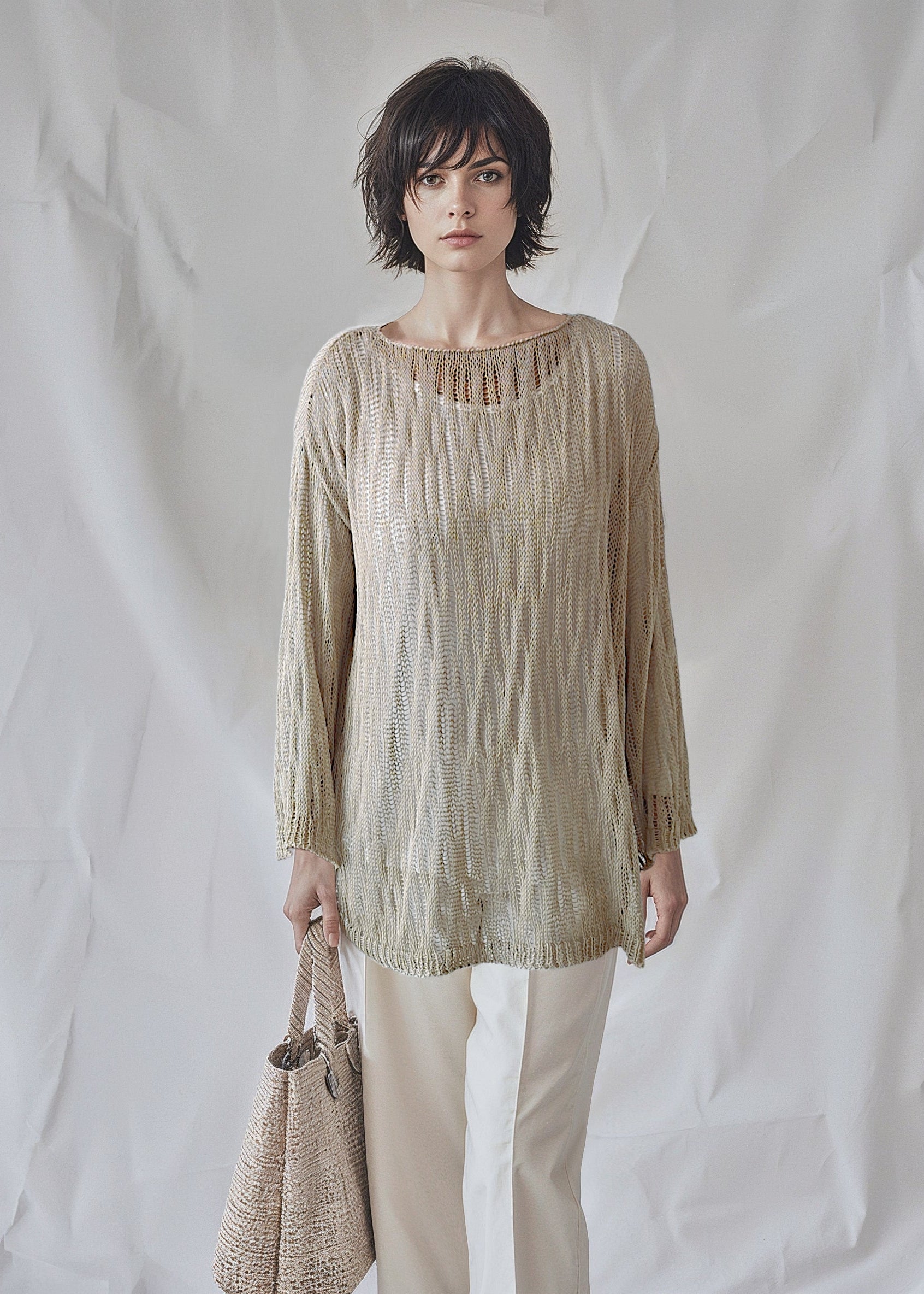 Long Drops in cotone-seta